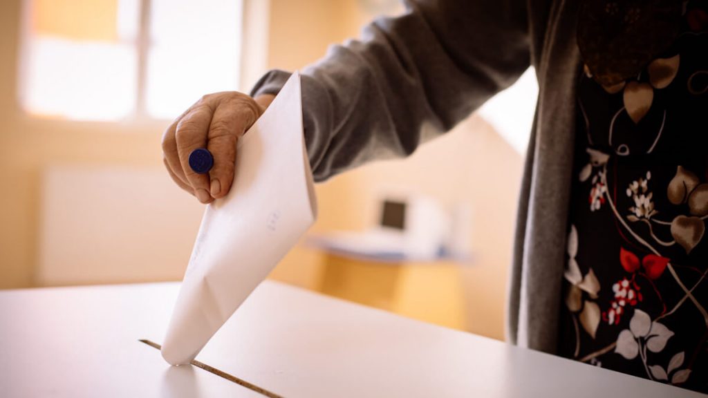 Casting a vote